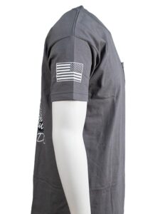 Short Sleeve Pocket Shirt - Charcoal - Sleeve