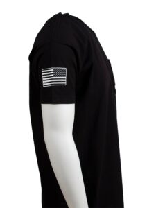 Short Sleeve Support American Jobs Pocket T-Shirt- Sleeve