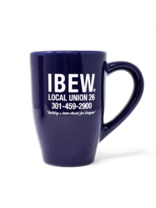 Coffee Mug - Navy - Backside