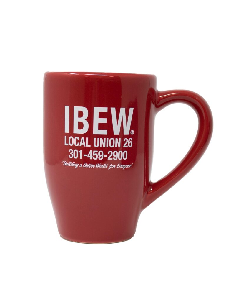 Coffee Mug - Red - Backside